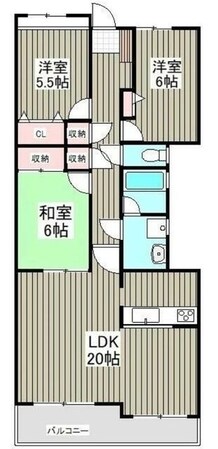 読売ランド第一マンションズの物件間取画像